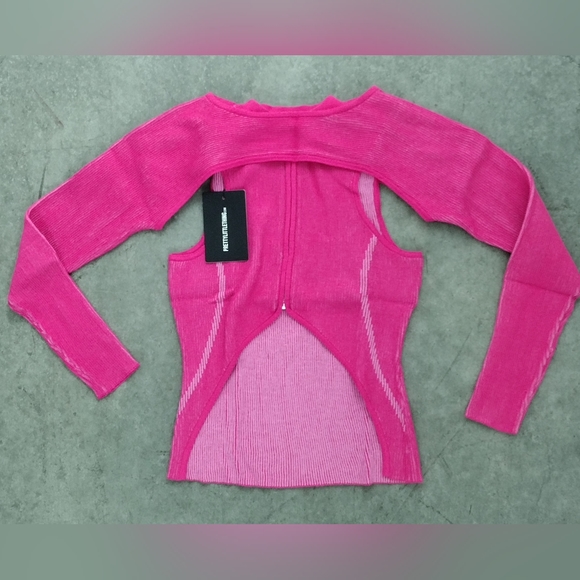 3 Piece Set Pink Top + Sleeves & Leggings - Picture 4 of 16